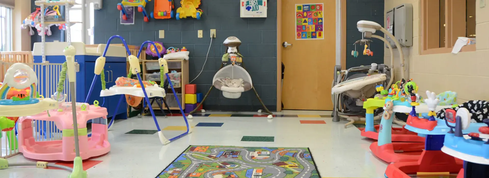 Clarksville Area YMCA Infant Child Watch Area