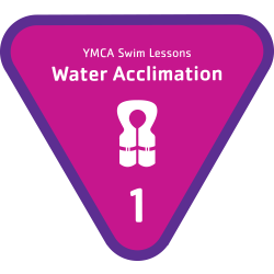 ymca swim lessons water acclimation stage 1