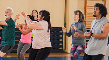 Group Dance class at the YMCA