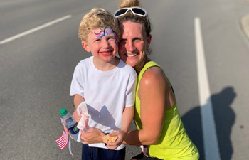 Lindsey Sexton and her son