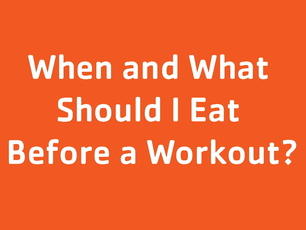 What to Eat During a Workout