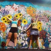 Flower Mural Nashville