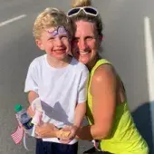 Lindsey Sexton and her son