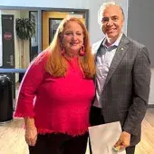 Susan Moriarity and John Mikos