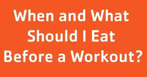 Should you workout before you 2025 eat