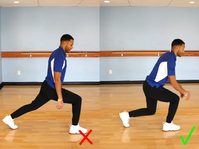 Proper lunge technique - YMCA of Middle TN