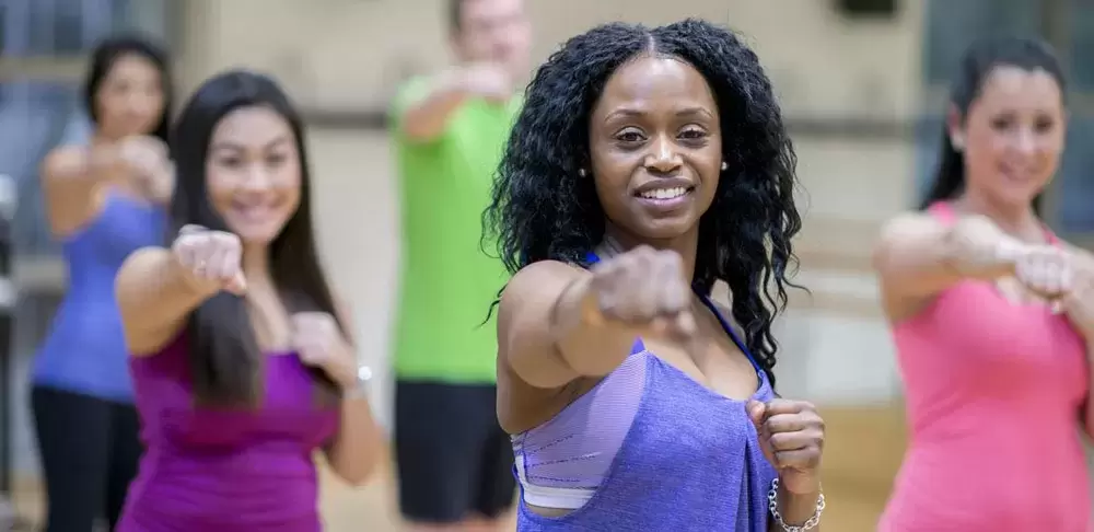 Kickboxing at the YMCA