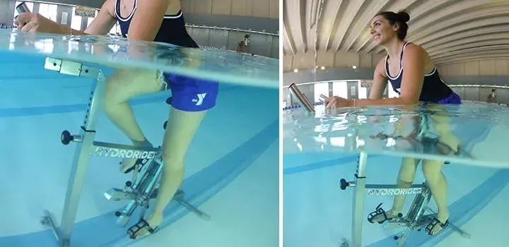 Hydrorider class at the YMCA