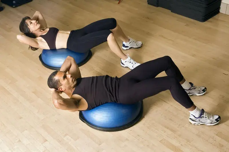 Bosu Ball Workout at the YMCA of Middle TN