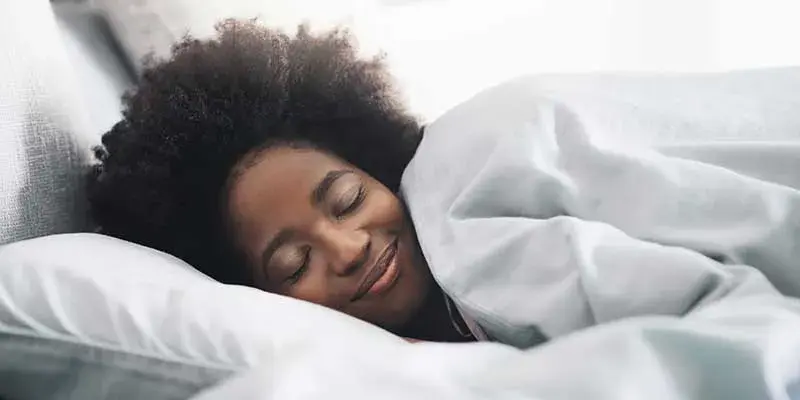 Good sleep leads to good health.