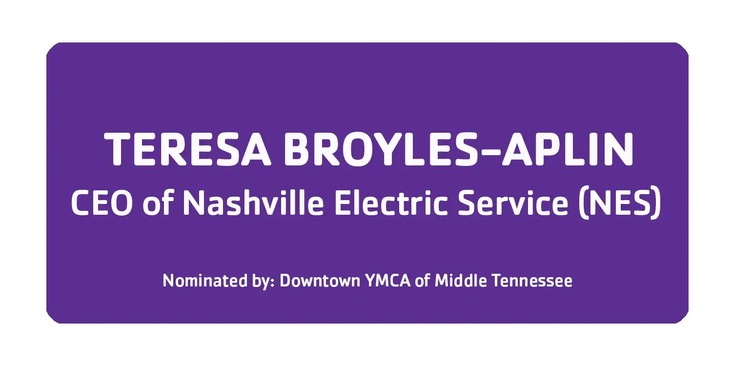 Teresa Broyles-Alpin CEO of Nashville Electric Service
