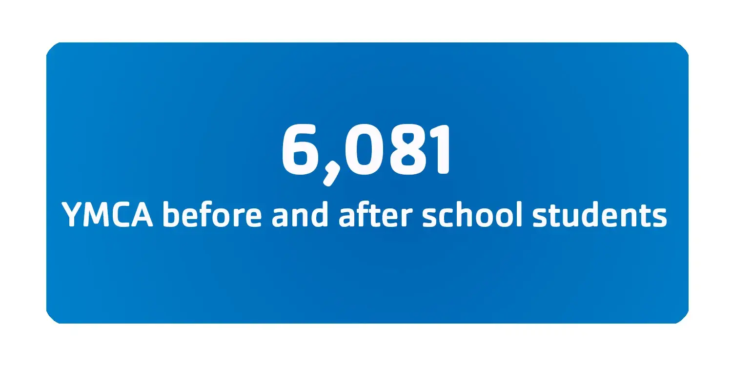 6081 YMCA before and after school students