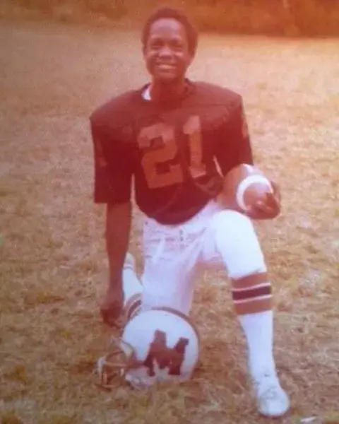 Member Nelson young in his youth