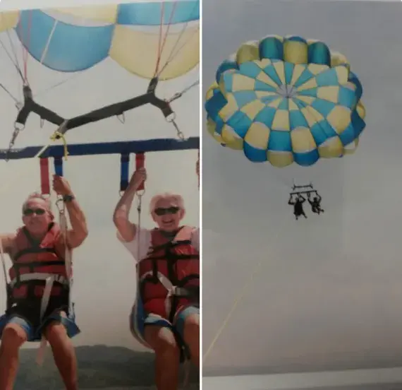 Glenn and Ida on Vacation