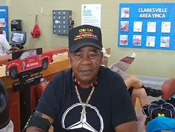 Clarksville YMCA member Levert Solomon