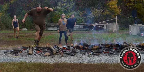 Ken Billings runs his first Spartan Race