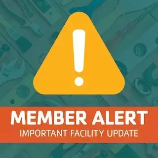 Important Facility Update