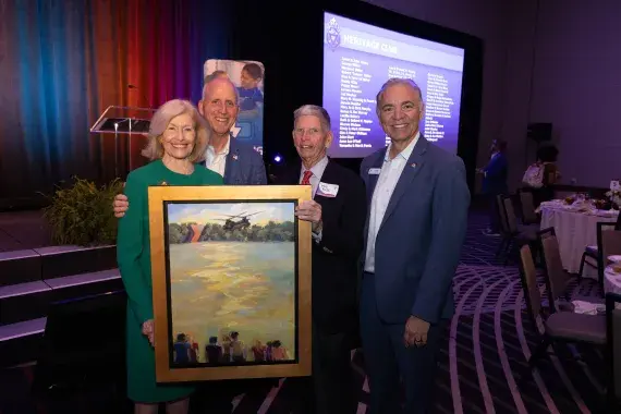 Wilds accept HG Hill Award