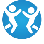 Icon of fun kids
