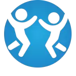 Icon of fun kids