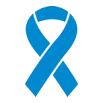 Awareness icon, blue