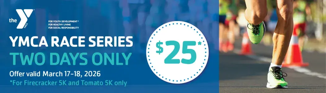 Promo banner for race series