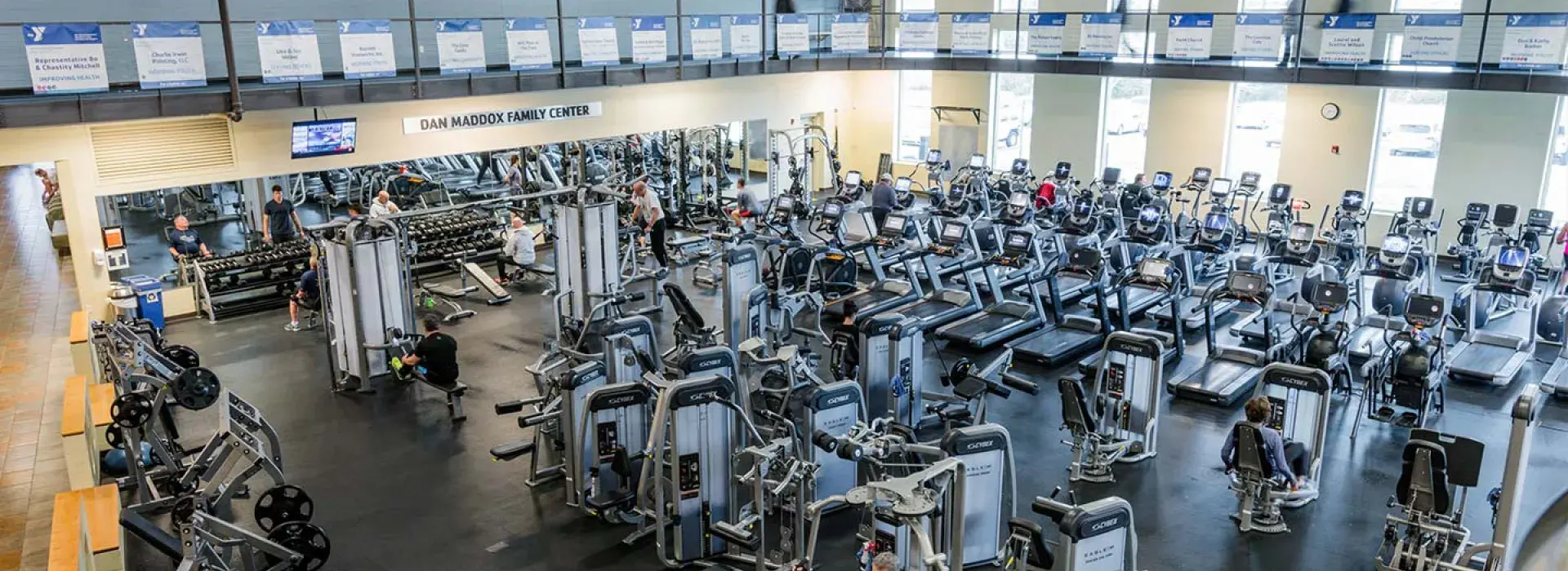 Bellevue TN YMCA Cardio Room