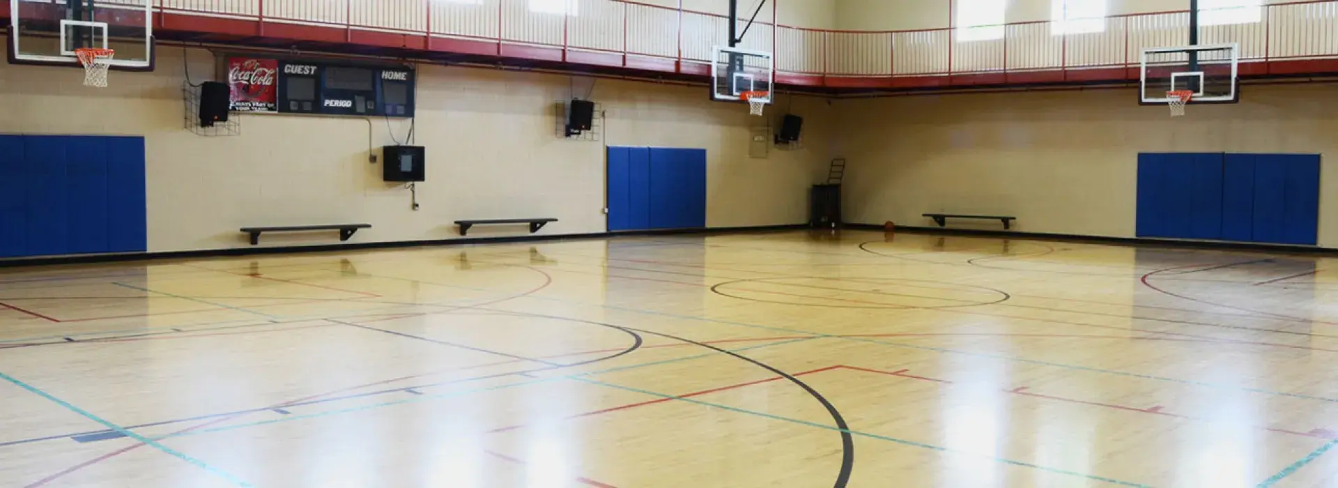 Margaret Maddox Family YMCA Basketball Gym