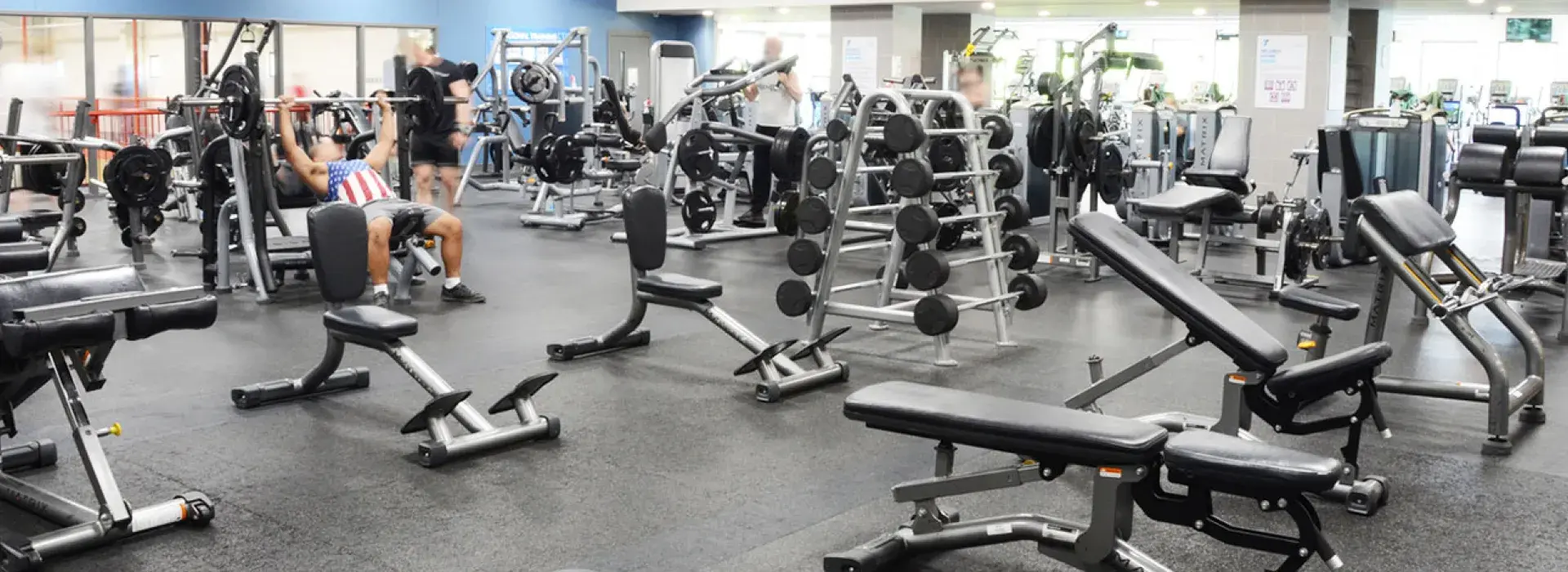 Robertson County Family YMCA Weight Room Area