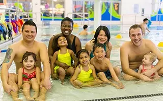 Families-at-swim-lesson