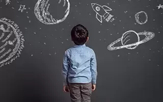 Sky-high Space Camp day camp theme