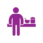 Food service or prep icon